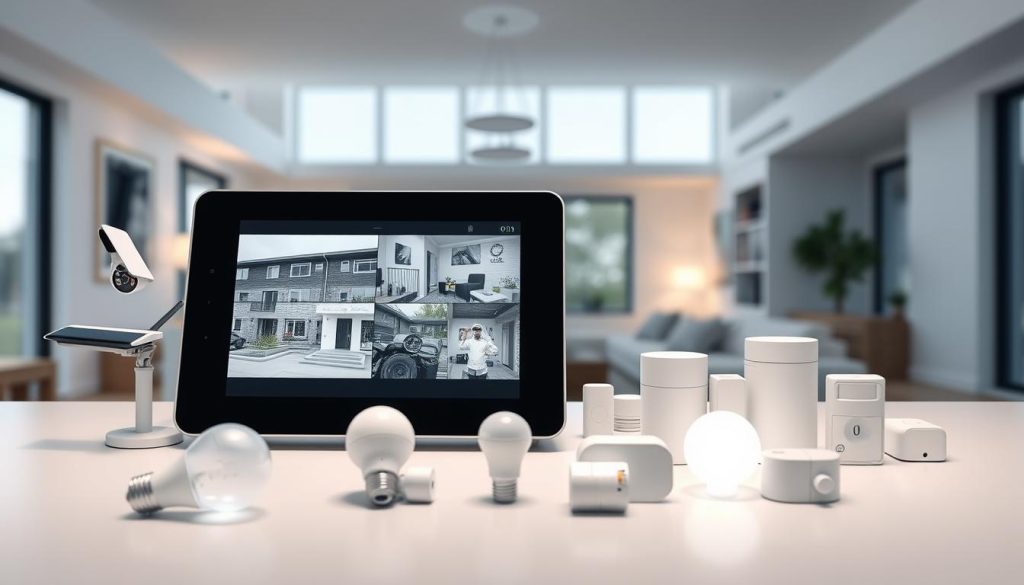smart home security integration
