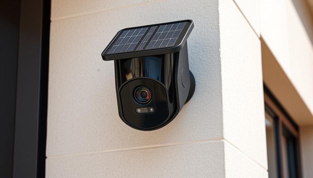 solar bluetooth security camera
