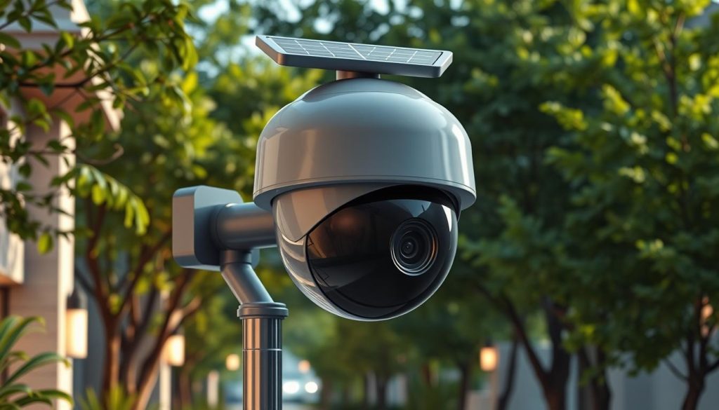 solar dome camera security system