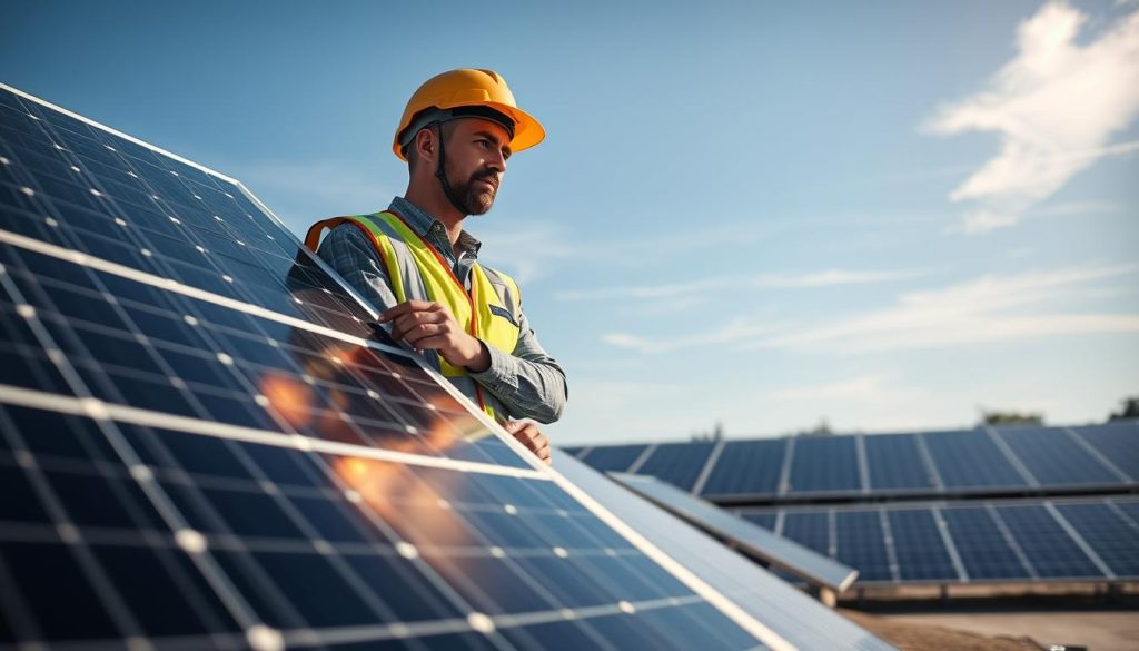 solar panel maintenance