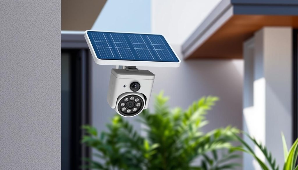 solar powered security camera