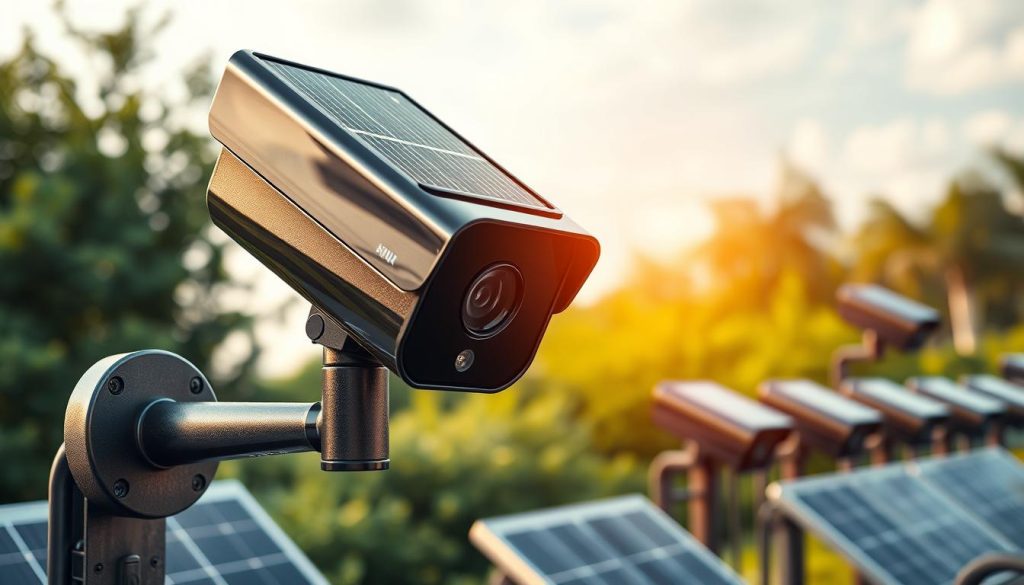 solar-powered security cameras