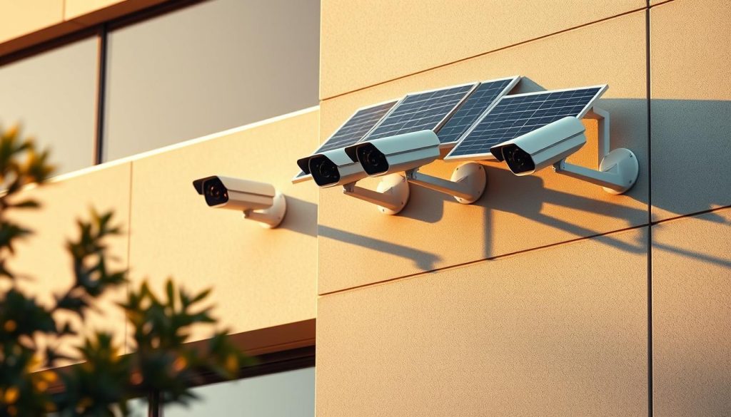 solar-powered security cameras