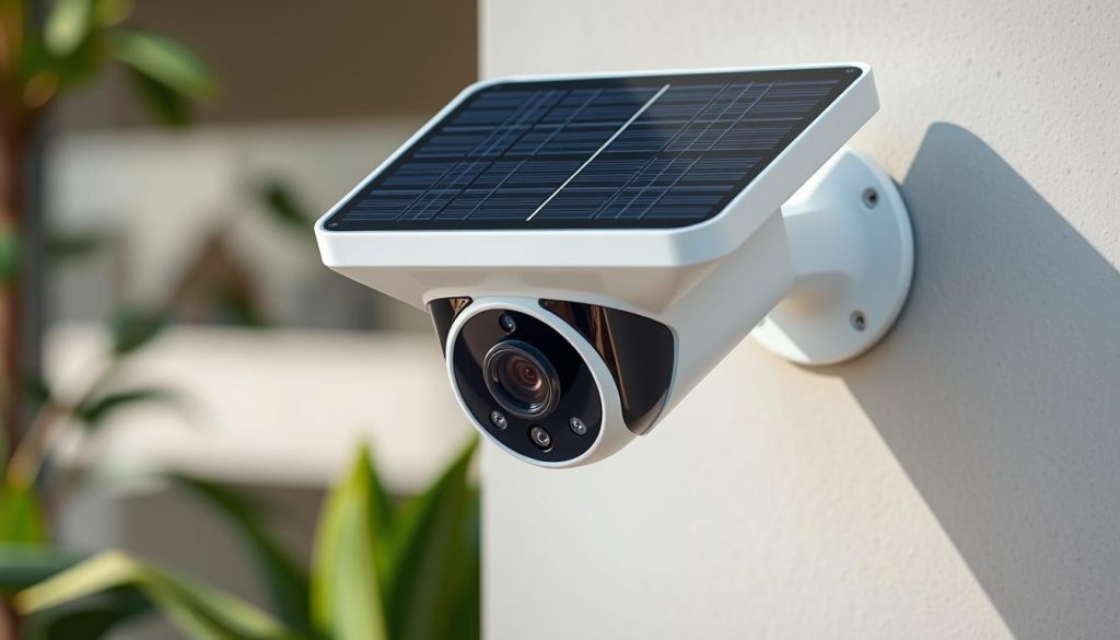 solar powered wireless wifi security camera