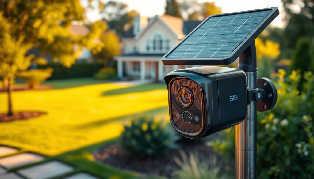 solar security camera
