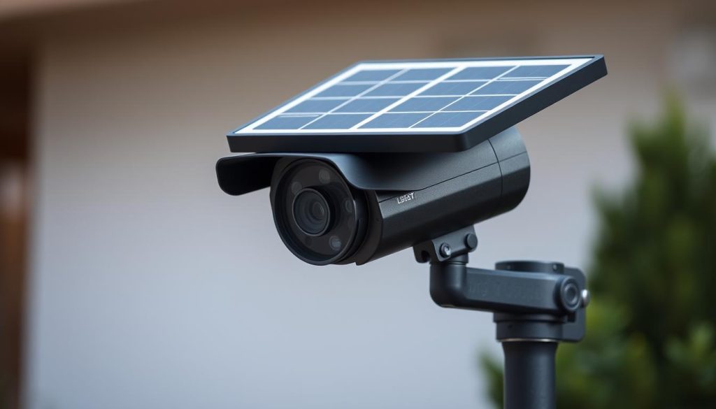 weatherproof solar security camera