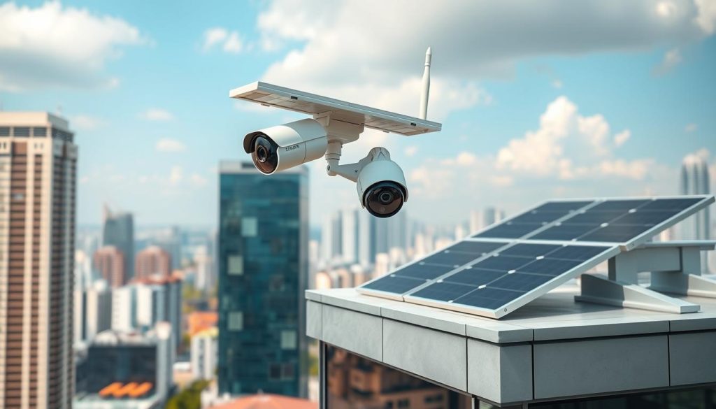 wireless solar cctv system