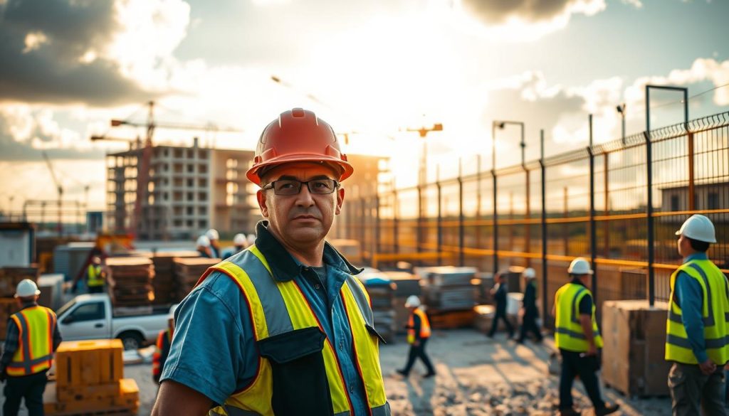 construction job site security