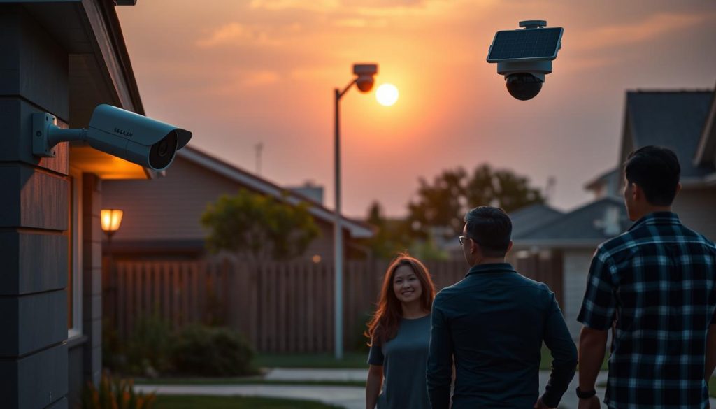 optimal placement for security cameras