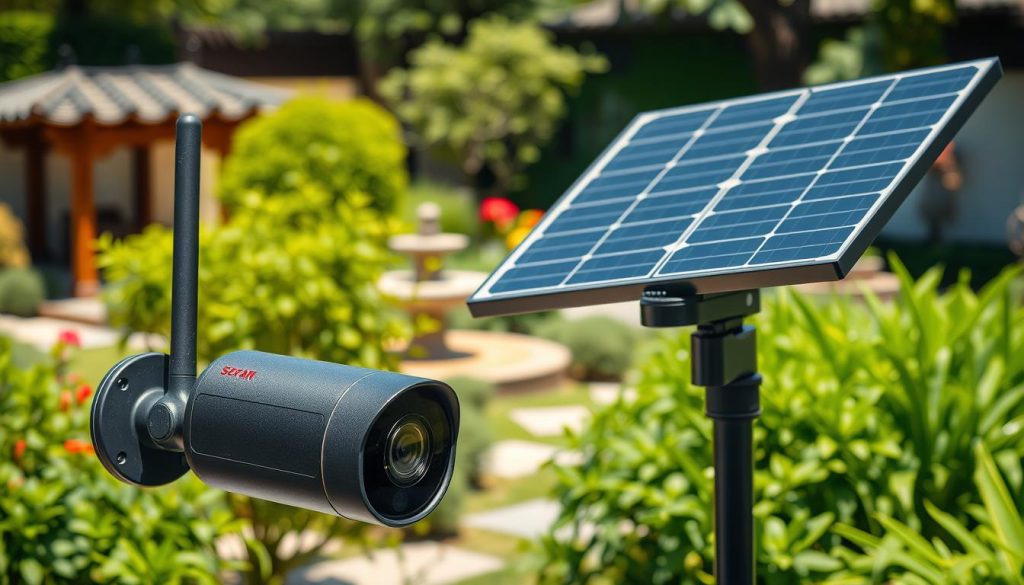 solar outdoor security camera