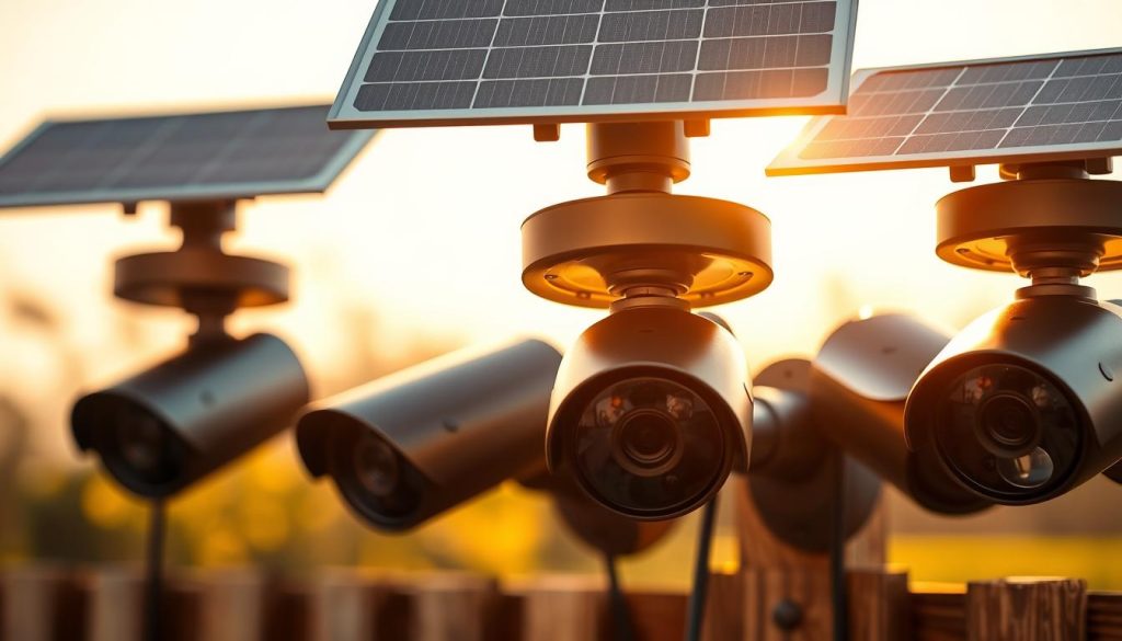 solar panel cameras