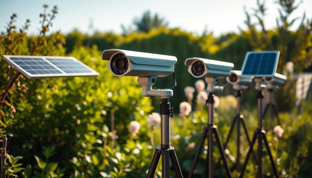solar-powered cameras