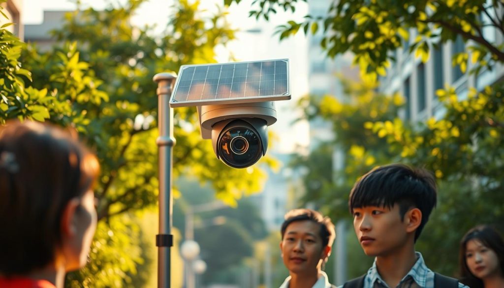 solar powered cctv