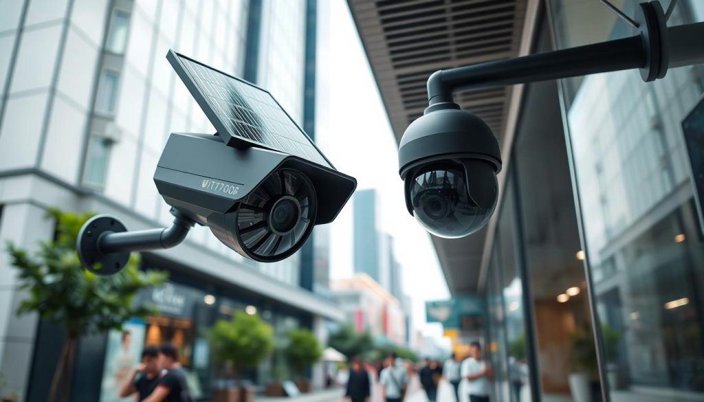 solar powered outdoor cctv