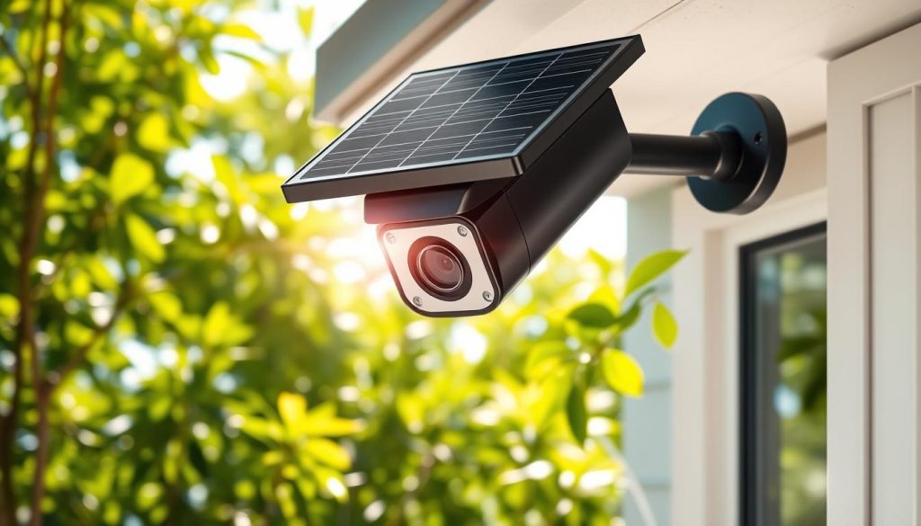 solar powered outdoor security camera