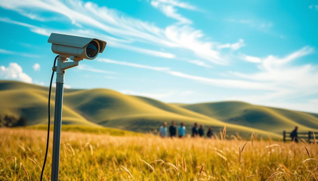solar-powered surveillance systems
