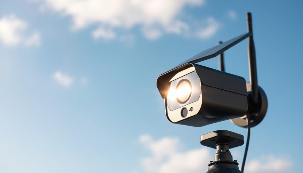 solar powered wireless ip camera