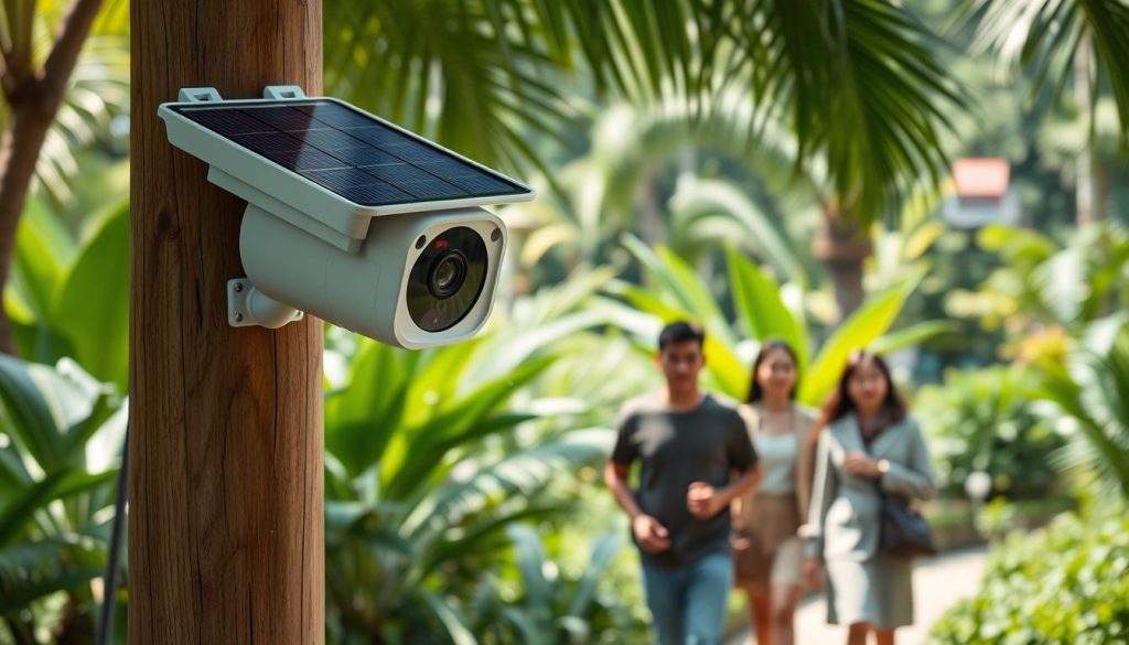 solar security camera