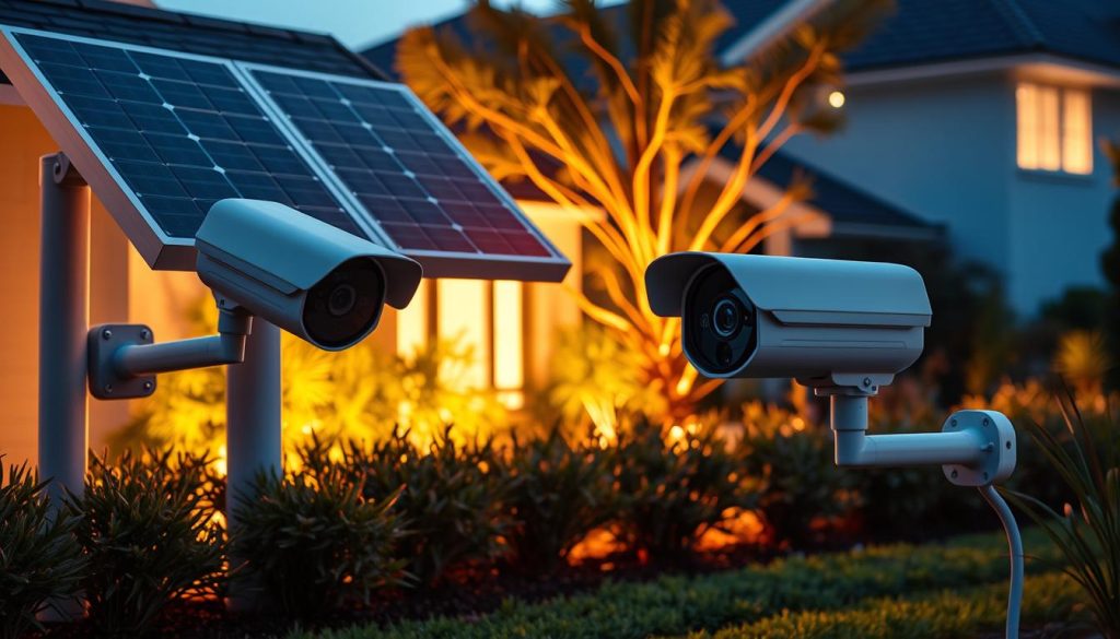 solar security cameras