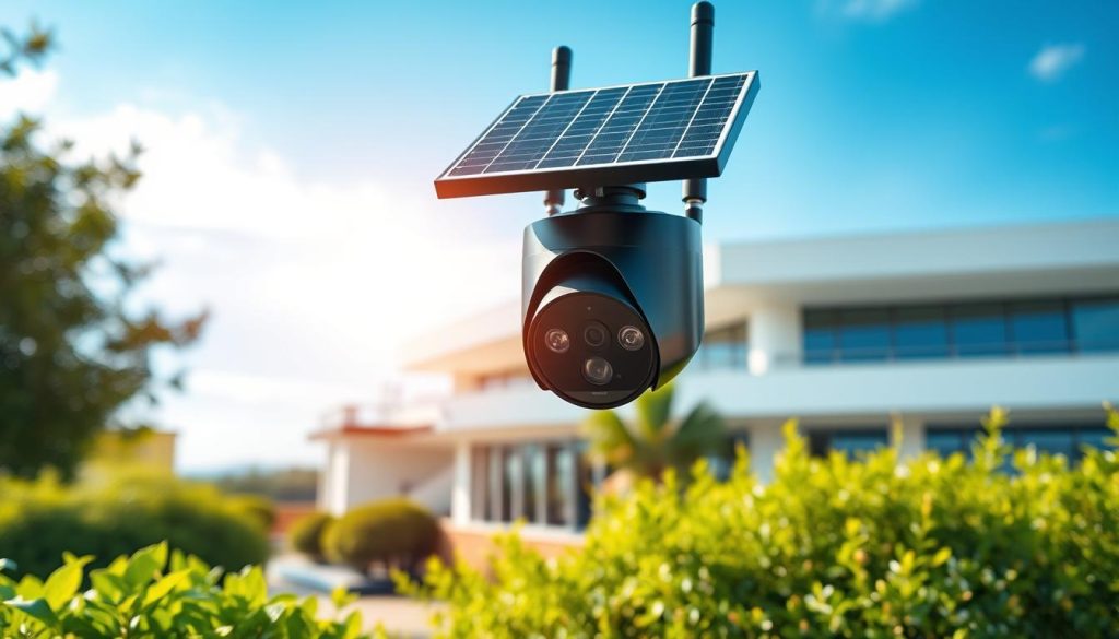 solar surveillance camera wireless