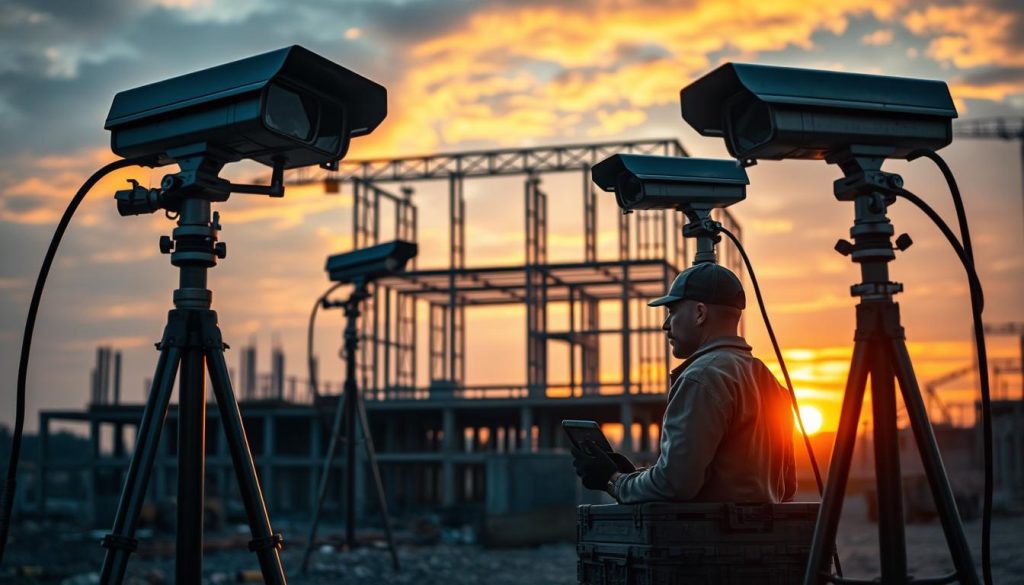 temporary site security cameras