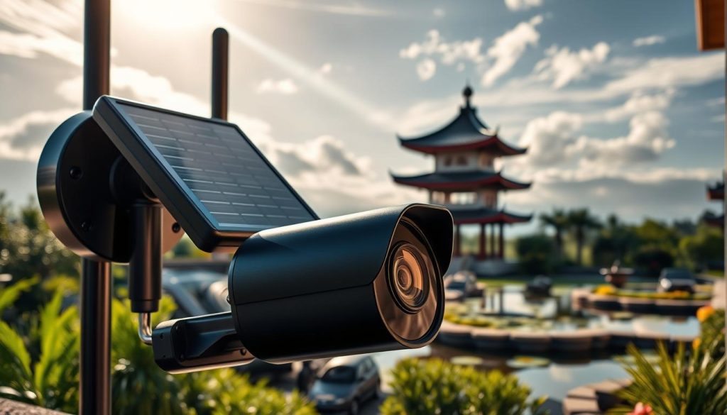 wireless solar security camera system
