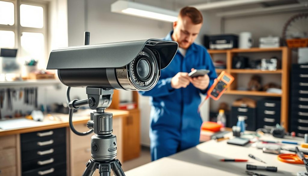 CCTV camera troubleshooting