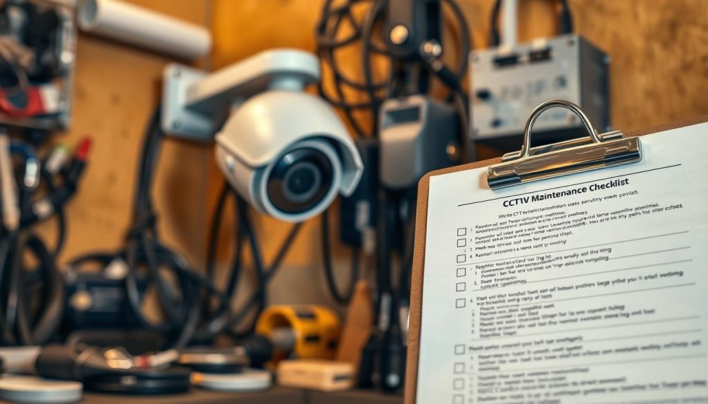 CCTV maintenance checklist