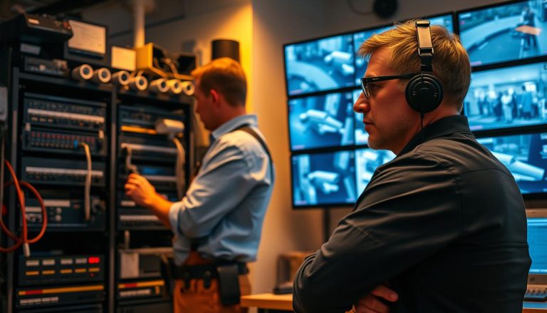 What is the difference between CCTV technician and CCTV operator?