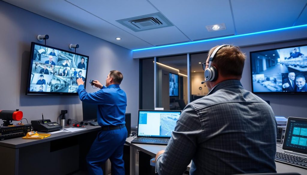 CCTV technician and operator roles
