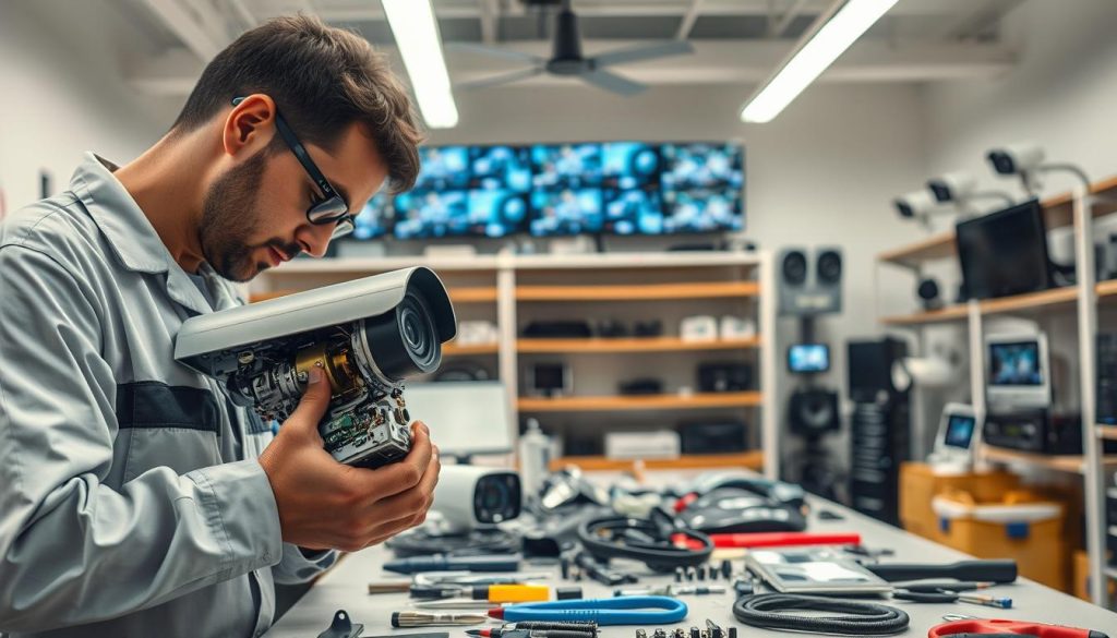 Professional CCTV repair services
