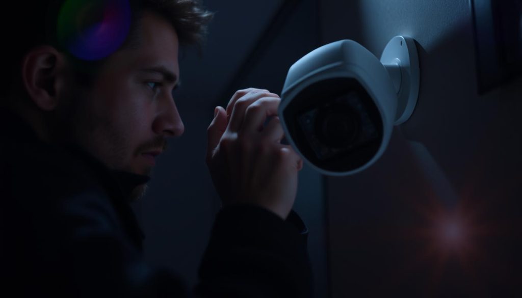 blurry CCTV camera troubleshooting
