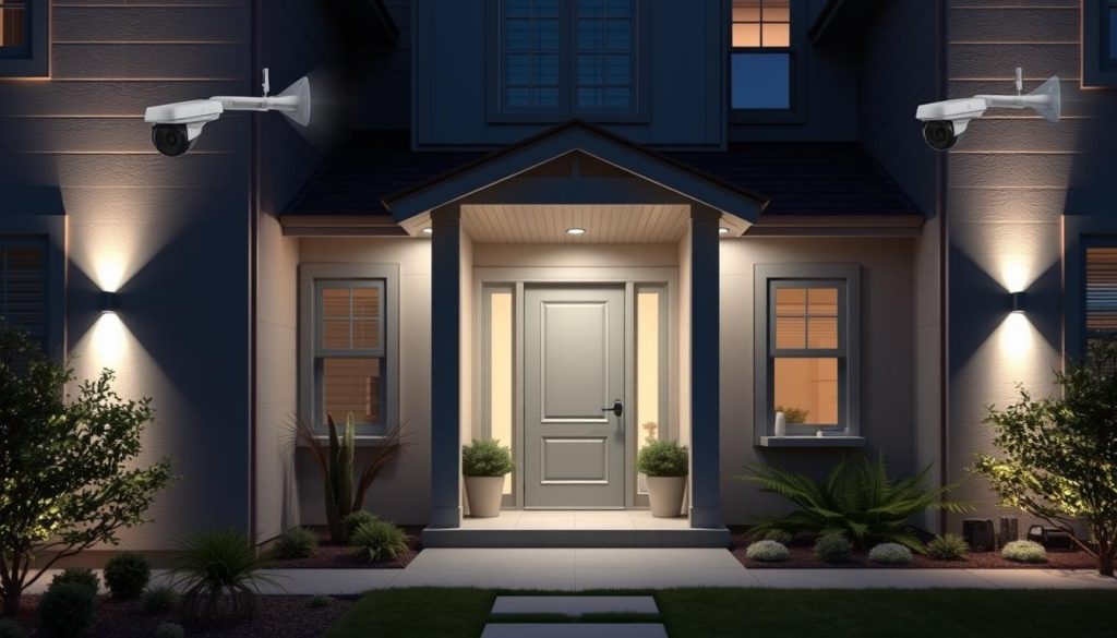 integrated home security system