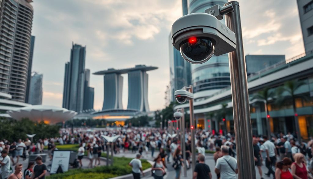 public space surveillance Singapore