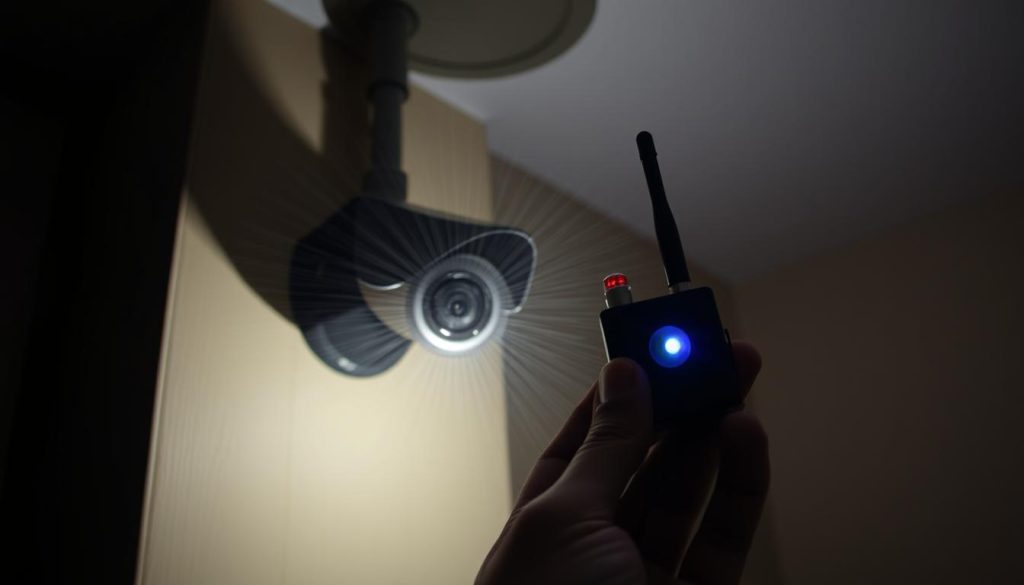 security camera jamming detection