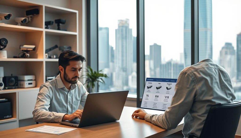 choosing security camera rental provider Singapore