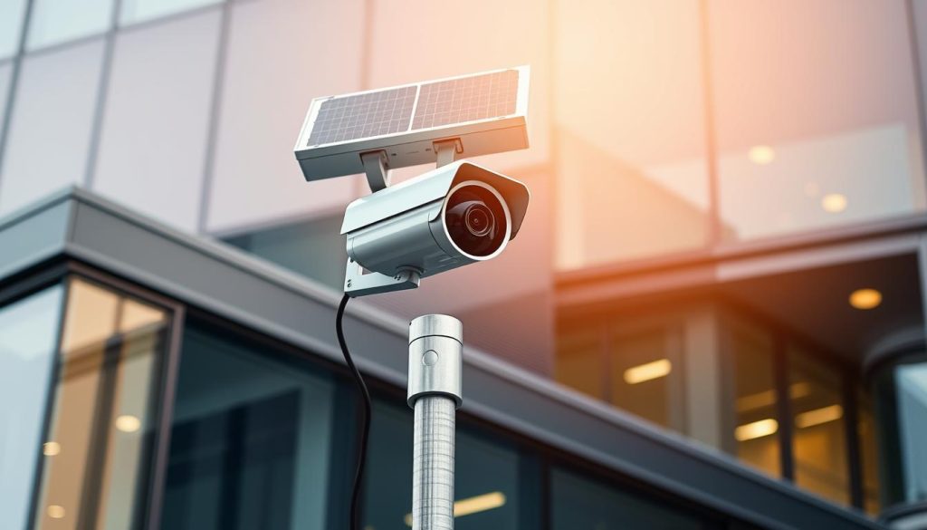 commercial solar powered security camera systems