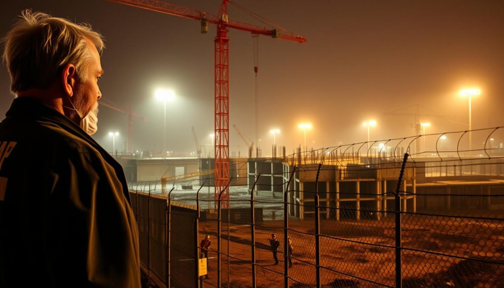 construction site security