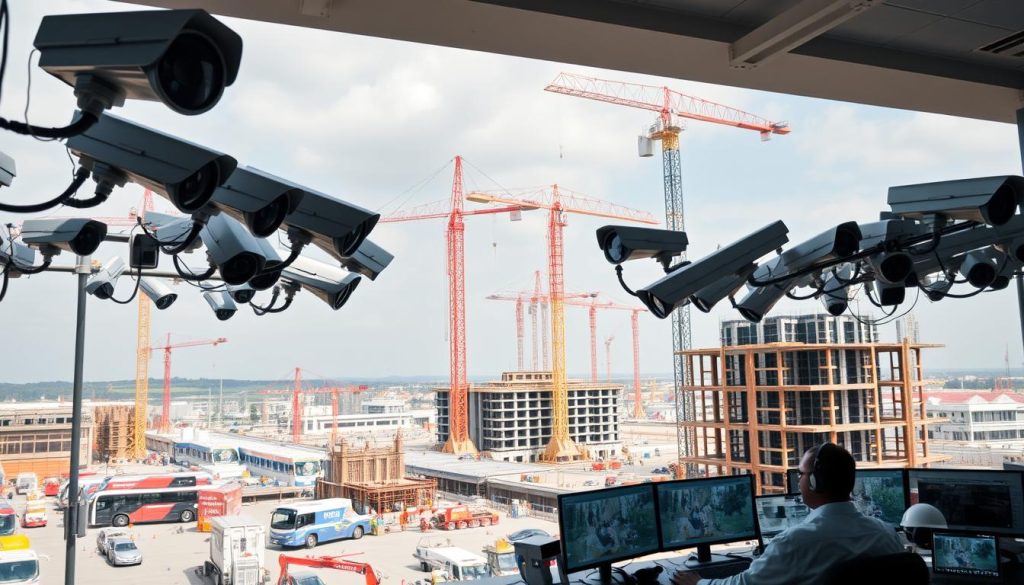construction site surveillance system