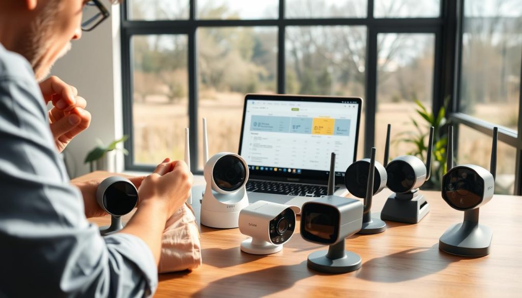 evaluating security camera options