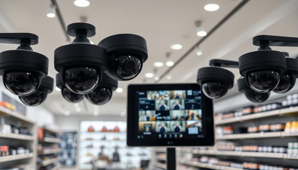 retail store security camera system