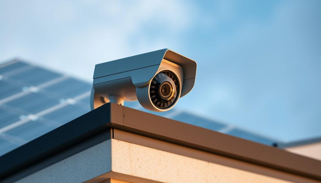 solar panel security camera system