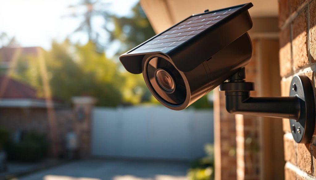 solar powered outdoor security camera