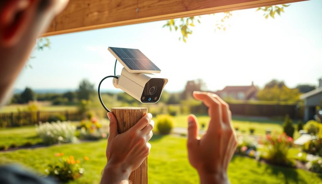 solar security camera decision making