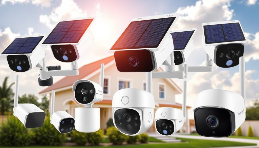 solar security camera options