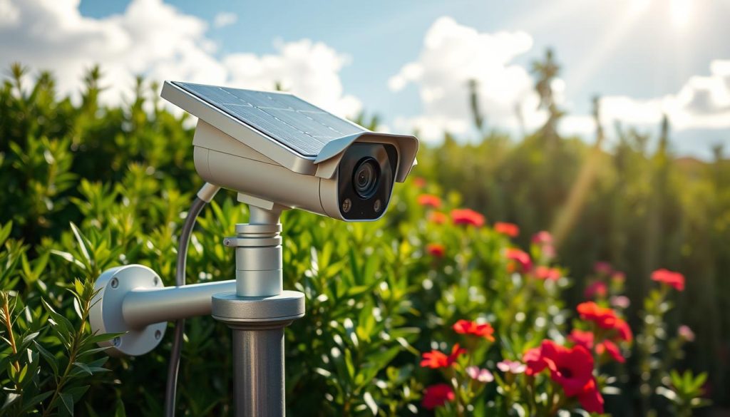 solar security camera system