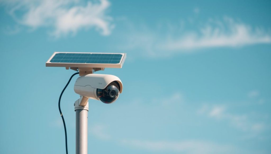 solar security camera system