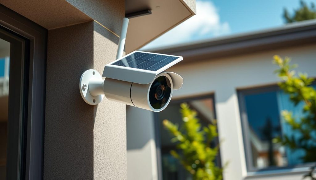 wireless solar security camera setup