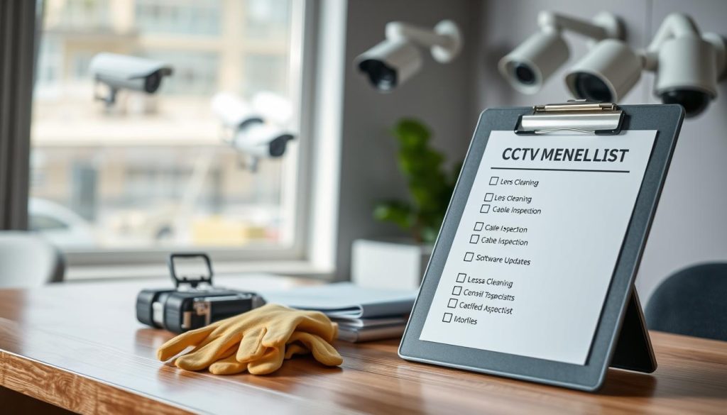 CCTV camera maintenance checklist CCTV camera maintenance checklist
