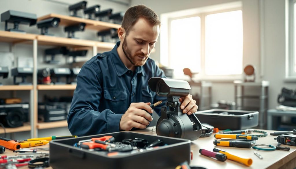 Professional CCTV repair service